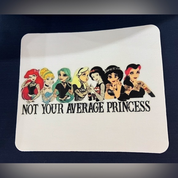 Unconventional Disney princess mouse pad - Picture 1 of 1